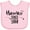 AD-Pink, variant on Inktastic Hawaii Since 1959 Boys or Girls Baby Bib