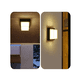 thumbnail image 1 of Lamparas pared Exterior Moderna,3000k IP65 Belug  negro, 1 of 5