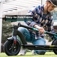 thumbnail image 7 of GOTRAX GMAX Ultra Electric Scooter for Adults, 10" Pneumatic Tire, Max 45 mile & 20 mph by 500W Motor, Folding Electric Scooter for Commute, 7 of 7