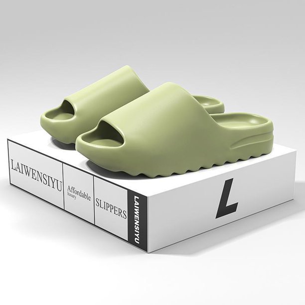 Zapatillas de baño de plataforma gruesa para mujer, chanclas antideslizantes de suela suave de EVA para interiores, 2022