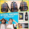 thumbnail image 2 of Set de Mochila Pokémon para Niños con Botella de Agua, Estuche para Lápices y Lonchera, 2 of 6
