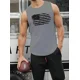 thumbnail image 4 of Ropa deportiva de gimnasio para hombre, camiseta sin mangas con estampado Y2k, camiseta de baloncesto transpirable sin mangas para exteriores, verano, secado rápido, moda, ocio, FNAF, 4 of 5
