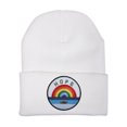 thumbnail image 1 of Top Headwear  Hope with Rainbow Patch Cuffed Beanie - White, 1 of 1