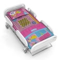 thumbnail image 5 of Playtime Edventures 3-Piece Twin Set Pink! Over 50 Fun Interactive Games & Puzzles. Ultra-Soft Microfiber (1 Fitted Sheet, 1 Flat Sheet, 1 Pillowcase). For Home and Even In Hospital use too., 5 of 5