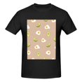 thumbnail image 4 of Bingfone Egg And Avocado Men'S Loose Fit Short-Sleeve Pocket T-Shirt, 4 of 7