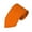 Orange, variant on Solid Orange Slim Men's Necktie