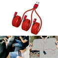 thumbnail image 2 of 3 in 1 USB to Type-C Cable Type-C Charging Cable Cord Extension Wire Applicable for Smartphones Tablet Laptops, 2 of 8