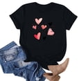 thumbnail image 5 of Haivin Womens T Shirts Short Sleeve Tops Casual Blouses Spring Summer Outfits Flowy Front Scooped Neck, 5 of 5