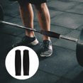 thumbnail image 1 of BESTYASH 2 Pcs Housses de Poignée d'Haltère Réutilisables Portables Noires Compactes pour Entraînement Physique, 1 of 4
