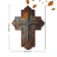 thumbnail image 3 of Qisvanset Jesus Hugging Lamb Canvas Wall Art 15.75x11.81 Inches, 3 of 8