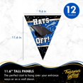 thumbnail image 3 of Blue Graduation Banner & Pennants Kit - Blue Graduation Party Decorations, 3 of 8