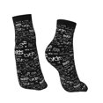 thumbnail image 4 of Bingfone Travel The World Design Patterned Men'S Women'S Casual Cotton Socks, 4 of 9