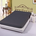 thumbnail image 2 of 500 Thread Count 3 Piece ( 1-Fitted Sheet + 2 - Pillow Cases ) Fitted Sheet 30 Inch Deep Pocket 100% Egyptian Cotton Stripe Pattern, 2 of 4