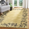 thumbnail image 2 of SAFAVIEH Soho Leah Bordered Area Rug, Gold/Black, 3'6" x 5'6", 2 of 8