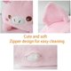 thumbnail image 3 of Linda almohada para el cuerpo, juguete de almohada para el cuerpo de animales de peluche suave, almohada para abrazar la felpa, almohada Kawaii para dormir, regalo para niños y novia Xemadio CDWJ483-6, 3 of 8