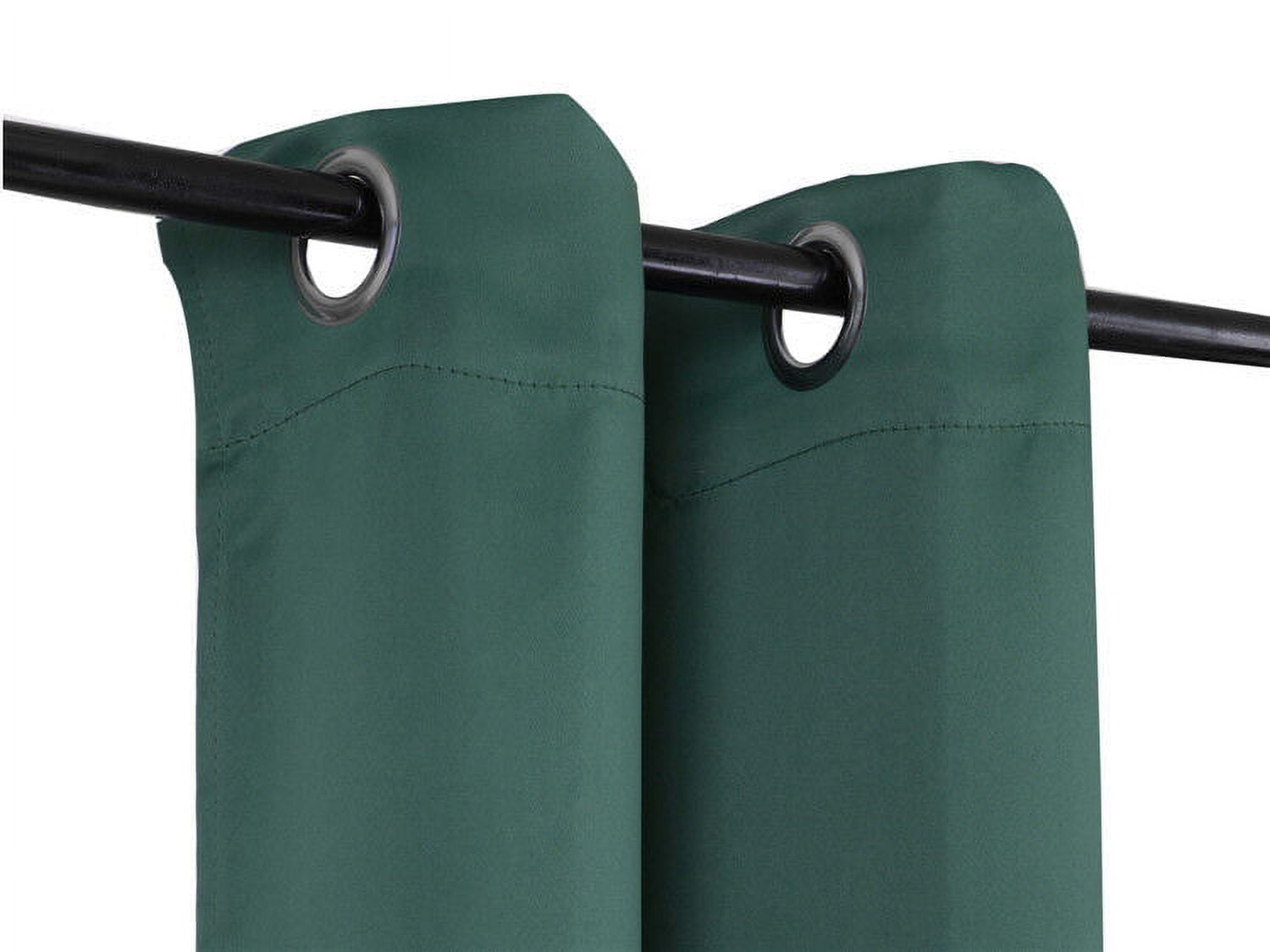 2PC Kitchen Grommet Thermal Blackout Window Tier Short Curtain Panel 30"x36" K30