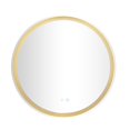 thumbnail image 6 of DecMode 32" x 32" Silver Anti Fog Mirror with LED Light, 6 of 10