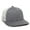 Heathered Graphite/white, variant on OC Sports OC12M Phenom Performance Twill Front Panel Cap -Black Black