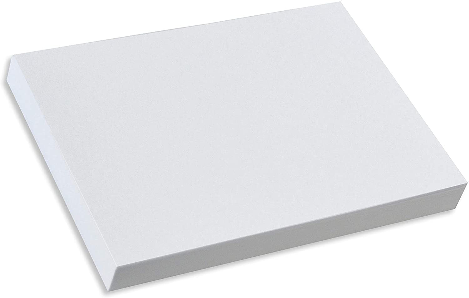 Home Advantage Set of 50 Blank Plain White 4x6 Index Cards, Postcards