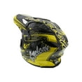 thumbnail image 4 of Cyclone ATV MX Dirt Bike Off-Road Helmet DOT/ECE Approved - Yellow - Youth Large, 4 of 5