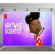 Ada Twist, Scientist Backdrop Banner Party Supplies Poster Movie Theme Background for Photography Birthday Decorations