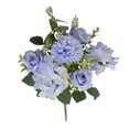 thumbnail image 2 of Flores artificiales, flores falsas, flores de imitación, juego de regalo para mujer, flores de imitación, decoración del hogar, boda, flores de mano, pared, flores artificiales, rosas pegadas, 2 of 6