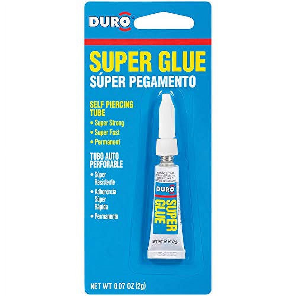 Duro Super Glue Adhesive, 2 Grams 1347937