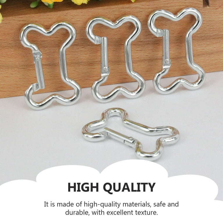 20 Bone-Shaped Carabiner Clips for Outdoor Activities
