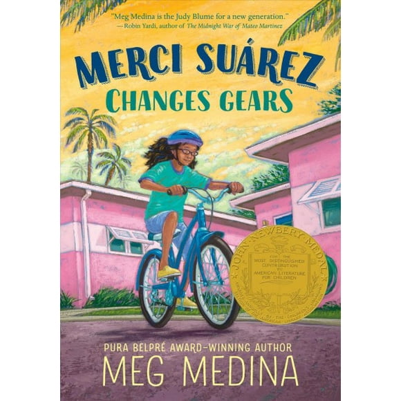 Pre-owned Merci Suarez Changes Gears, Hardcover by Medina, Meg, ISBN 076369049X, ISBN-13 9780763690496