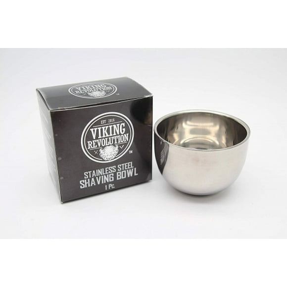 Stainless Steel Shaving Soap Bowl- Shaving Mug for Shave Cream & Soap- Double Layer, Unbreakable Shaving Cup for Wet Shave