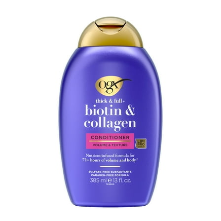 OGX Thick and Full, Biotin and Collagen Volumizing Conditioner, 13 fl. oz