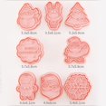 thumbnail image 3 of Herramientas para hornear galletas navideñas YONGSHENG 8 Uds, 3 of 3