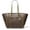 Oregano, variant on Women's Carine Medium Logo Print Canvas Tote Handbag (Oregano)