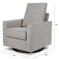 thumbnail image 2 of Namesake Alden Swivel Glider Rocking Chair, Grey, 2 of 6