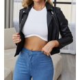 thumbnail image 4 of XINQIHANG Women's Crew Neck Racerback Knit Ribbed Basic Sleeveless Crop Tank Tops, 4 of 5