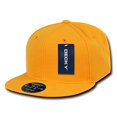 thumbnail image 2 of Decky RP1-PL-GLD-24 Retro Fitted Caps Gold - 7.13, 2 of 4