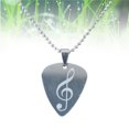 thumbnail image 7 of Supvox guitar jewelry Guitar Pick Necklace 1Set Cool Musical Instrument Accessory Friends Families, 7 of 7