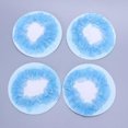 thumbnail image 2 of Ensemble de 5 Pcs Filet Invisible Ornements pour Cheveux Filet à Cheveux Accessoires pour Femmes Filles (Bleu), 2 of 7