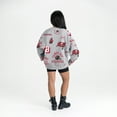 thumbnail image 4 of Women's Gameday Couture Heather Gray Tampa Bay Buccaneers Always On Repeat Fleece Sweatshirt, 4 of 4