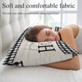 thumbnail image 5 of Farmhouse Home Pillow Covers 12"x20", Black Plaid Vintage Wood Grain Butterfly Soft Brushed Microfiber Breathable Throw Pillow Covers, Pillowcase with Zipper for Couch Sofa Bedroom Living Room, 5 of 9