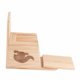 thumbnail image 4 of Comedero de ardilla de madera para exteriores en invierno, 4 of 8