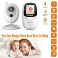 Video Baby Monitor with Camera, Auto Night Vision VOX Auto Wakeup Mode 2Way Talk