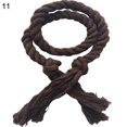 thumbnail image 1 of Ayyufe pack of 2 Solid Color Weaving Cotton Linen Rope Curtain Tieback Holder Home Decor, 1 of 7