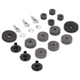 thumbnail image 5 of 21Pcs Cymbal Felt Clutch Bracket Tube Drum Accessory with Stainless Steel Wing Nut, 5 of 5