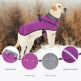 thumbnail image 4 of AOOOWER Fashion Dog Coat for Outdoor Activity Warm Lined Pet Coat Windproof Reflective Strap Outerwear Clothes for Large Breeds, 4 of 13