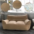 thumbnail image 4 of Giant Bean Bag Chair for Adults Large Bean Bag Sofa with Armrests&Stuffed Memory Foam Big BeanBags with Filler Plush Bean Bag Couch Comfy Lazy Sofa Chair for Bedroom Living Room Loveseat, 4 of 8