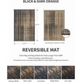 thumbnail image 2 of Outdoor Rug x ft Outdoor Carpet Fashion Camping RugsModern Reversible Mat for Camping Plastic Straw Rugs for Patio RV Camper Balcony Backyard Picnic Deck Rug, 2 of 6