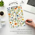 thumbnail image 3 of FORMRS Acrylic Clipboard with Low Profile Clip Standard A4 Letter Size, 12.5" x 9", Watercolor Wildflowers Pattern, 3 of 8