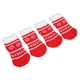 thumbnail image 3 of Calcetines antideslizantes para gatos, 4 calcetines navideños para cachorros, calcetines para perros, protectores de patas para mascotas, meticulosamente diseñados, 3 of 9