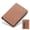 Yellowish Brown, variant on Slim RFID Blocking Pop-Up Card Holder Wallet for Men - PU Leather Automatic Eject Credit Card Case with Zipper Coin Pocket